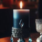 Vela Azul Escuro Umbanda