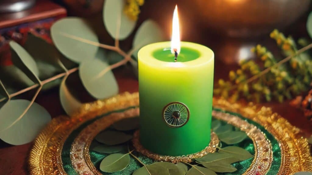 A Cor da Vela de Oxumaré na Umbanda