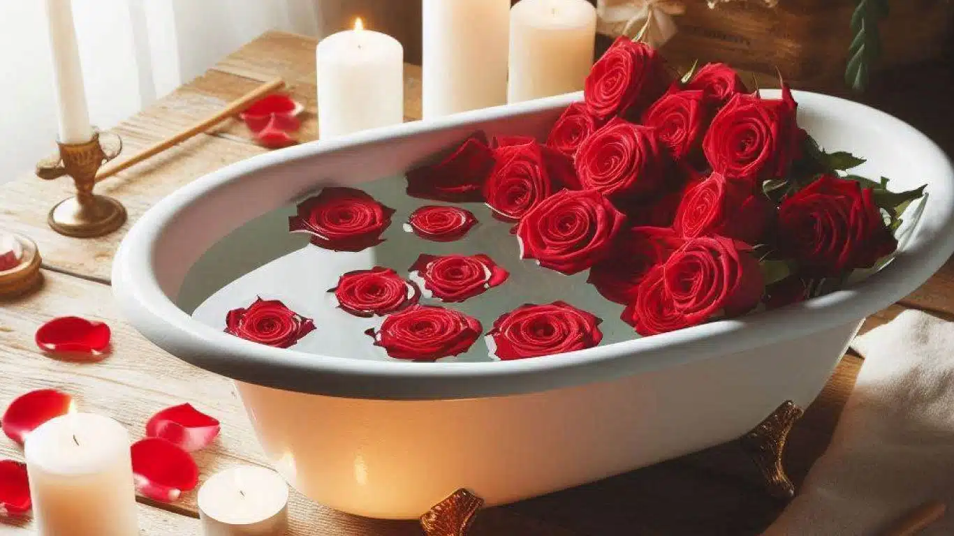 Banho de Rosas Vermelhas na Umbanda