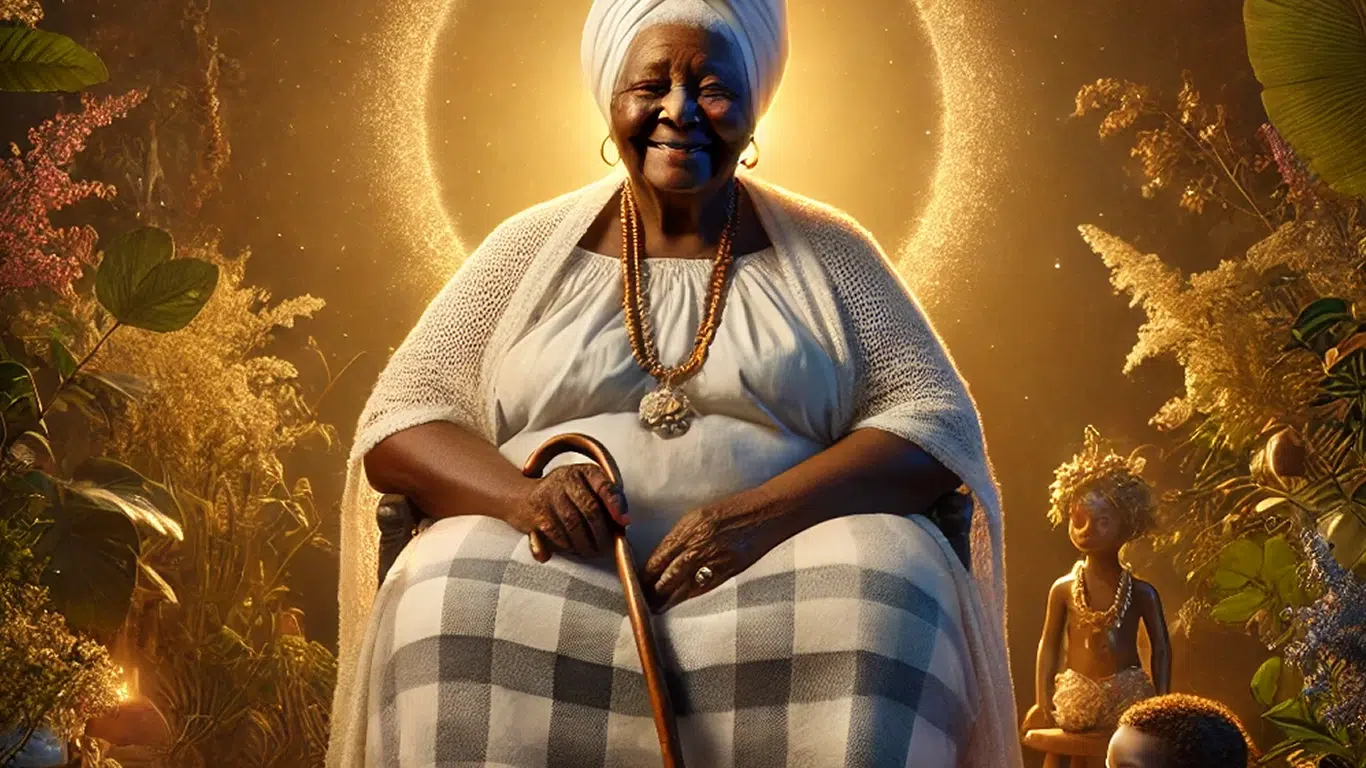 Preta Velha Vovó Luiza