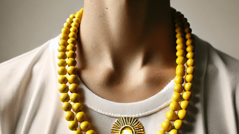 Guia Amarela na Umbanda: Significado e Uso Espiritual