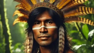 Caboclo Pena Dourada: O Guerreiro da Luz e Sabedoria