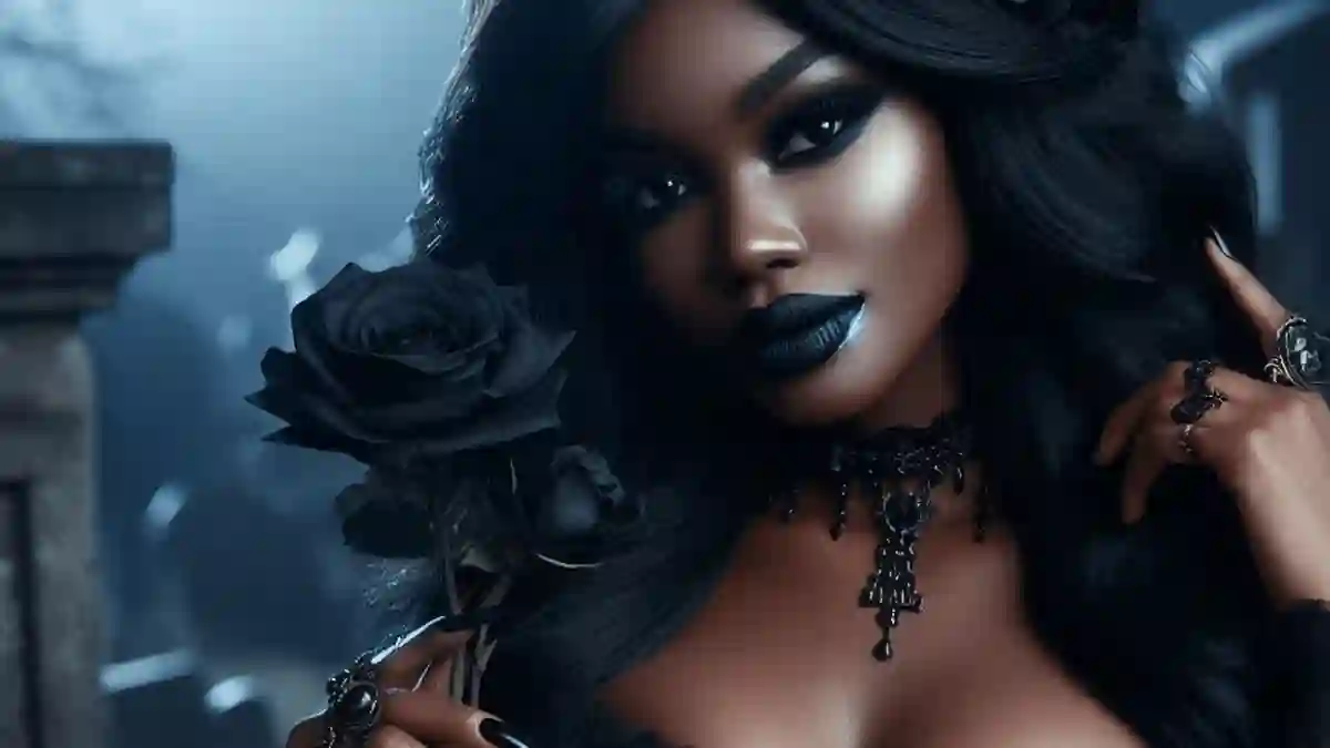 pomba gira Rosa Negra