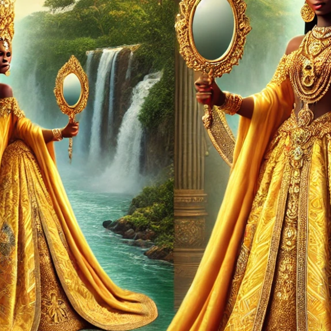 Imagem de Oxum na Umbanda: A Beleza e Simbolismo da Deusa das Águas Doces