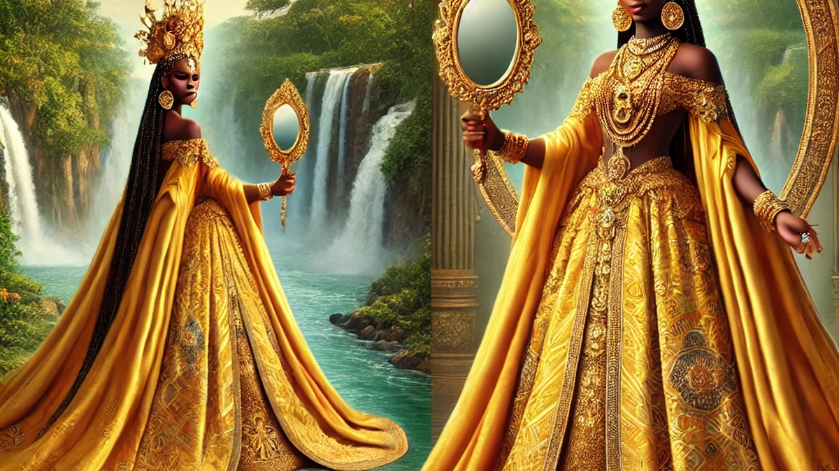 Imagem de Oxum na Umbanda
