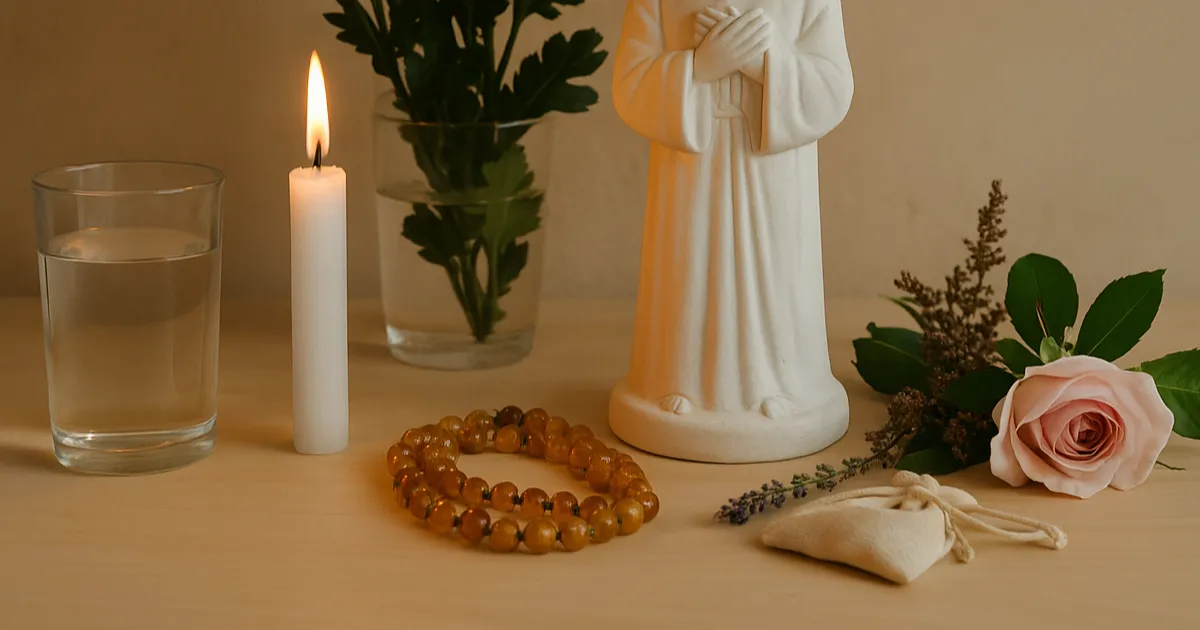 montar um altar simples em casa para Umbanda
