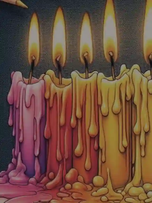 O Poder das Cores das Velas
