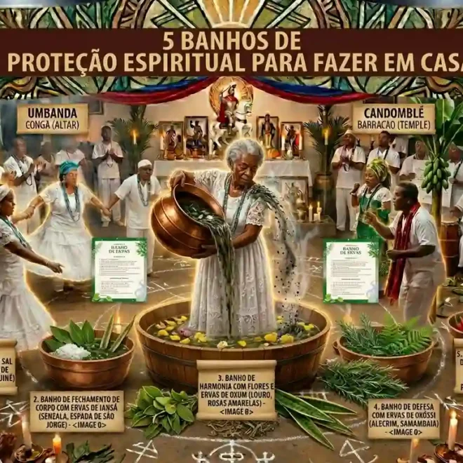 5 Banhos de Proteção Espiritual Para Fazer em Casa
