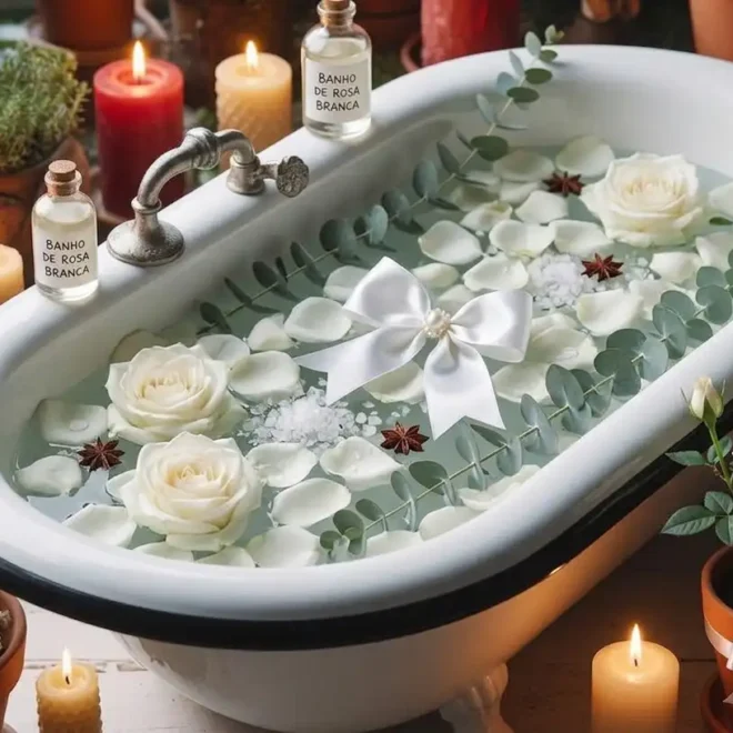 Banho de Rosa Branca na Umbanda: 6 Benefícios Espirituais e Como Preparar