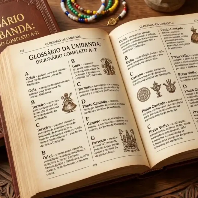 Glossário da Umbanda: Dicionário Completo A-Z com Mais de 80 Termos e Significados