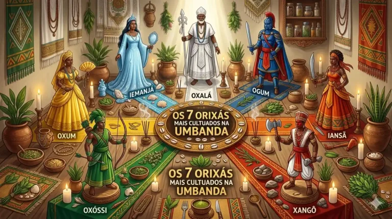 Os 7 Orixás Mais Cultuados na Umbanda: Poderes e Características