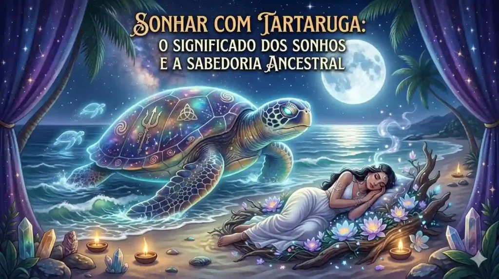 sonhar com tartaruga na Umbanda