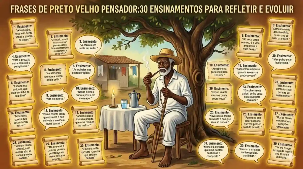Frases de Preto Velho Pensador